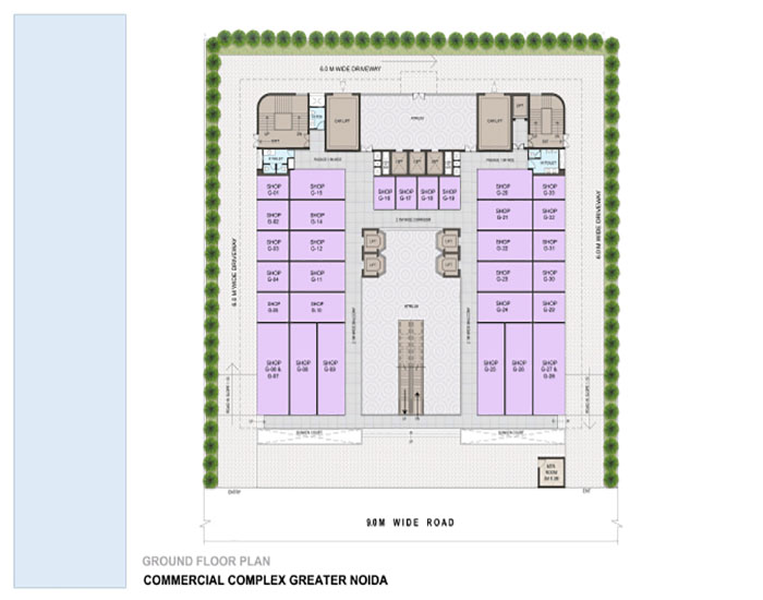 Alpha Grand ground floor plan